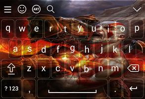 Keyboard for Kratos of God Of War captura de pantalla 3