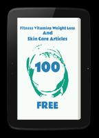 Fitness Vitamins Weight Loss poster