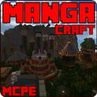 MangaCraft Map for Minecraft PE icône