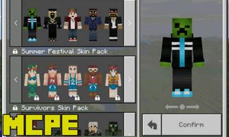 Mobs Skin Pack for Minecraft PE capture d'écran 2