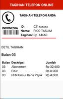 TAGIHAN TELEPON ONLINE Ekran Görüntüsü 1