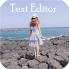 Text on photo - Text editor icon