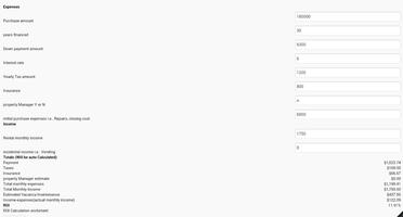 Rental ROI Calculator স্ক্রিনশট 2