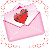 messages d&#39;amour romantique icon