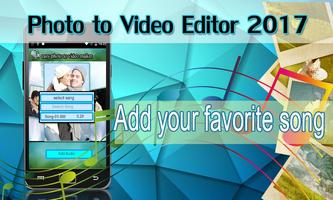 Photo to Video Editor 2017 imagem de tela 2