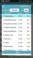 Helsinki Bus Timetable capture d'écran 3
