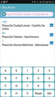 Madrid Bus Timetable capture d'écran 1
