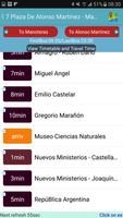 Madrid Bus Timetable capture d'écran 2