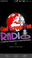 God Loves You Radio الملصق