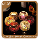 Cute Glass Mosaic Candlesticks APK