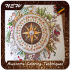 Awesome Coloring Techniques Zeichen