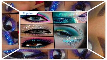 Awesome Glitter Eye Makeup capture d'écran 3