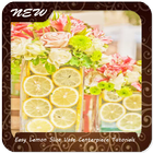 Easy Lemon Slice Vase Centerpiece Tutorials icône