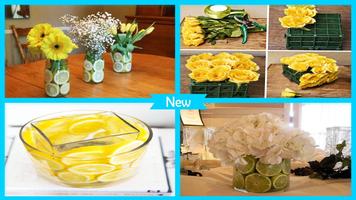 Easy Lemon Slice Vase Centerpiece Tutorials Affiche