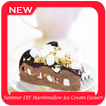 Summer DIY Marshmallow Ice Cream Dessert