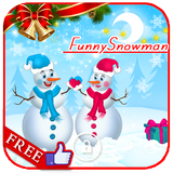 Funny Snowman LWP icône