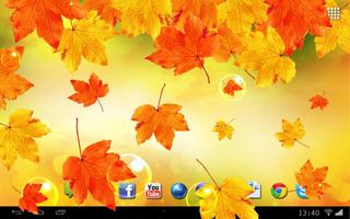 Leaves Falling Free Live Wallpaper capture d'écran 3