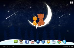 Winter Kitten Magic  Live Wallpaper تصوير الشاشة 2