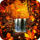 Autumn Waterfall Live wallpaper APK