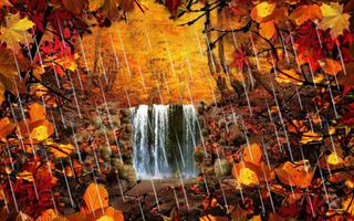 3 Schermata Autumn Waterfall