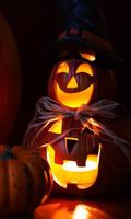 برنامه‌نما Halloween Candle live Wallpaper عکس از صفحه