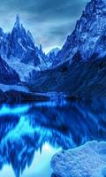 Mountains Fireflies HD LWP постер