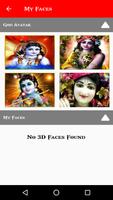 Live 3D Krishna Blessings -Share 3D Krishna Avatar capture d'écran 2