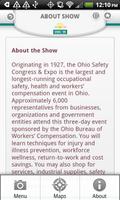 Ohio Safety Congress & Expo تصوير الشاشة 1