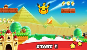 Pikachu GO Subway Poke-mon screenshot 1