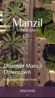 Manzil Downtown Booking App پوسٹر