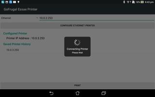 Gofrugal Essae Printer capture d'écran 1