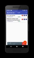 My To-Do List تصوير الشاشة 1