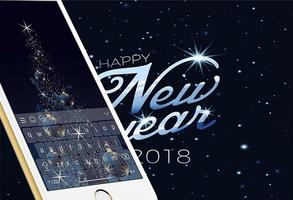 New Year Keyboard 2018 capture d'écran 2