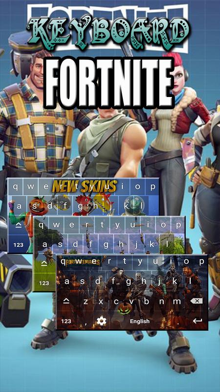 keyboard for fortnite battle poster - fortnite english download