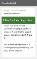 Extended Euclidean Algorithm captura de pantalla 1