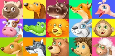 Animal Flashcards for Toddlers: Kids Learn Animals