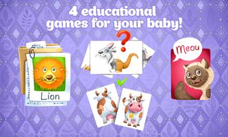 Animal Flashcards for Toddlers: Kids Learn Animals poster