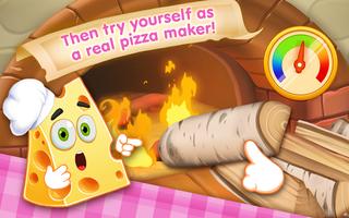 Making Pizza for Kids, Toddlers - Jeu éducatif capture d'écran 1