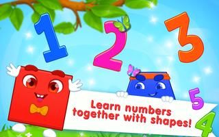 برنامه‌نما Learning Numbers and Shapes - Game for Toddlers عکس از صفحه