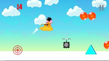 Super Goku Flying Adventures Ekran Görüntüsü 2