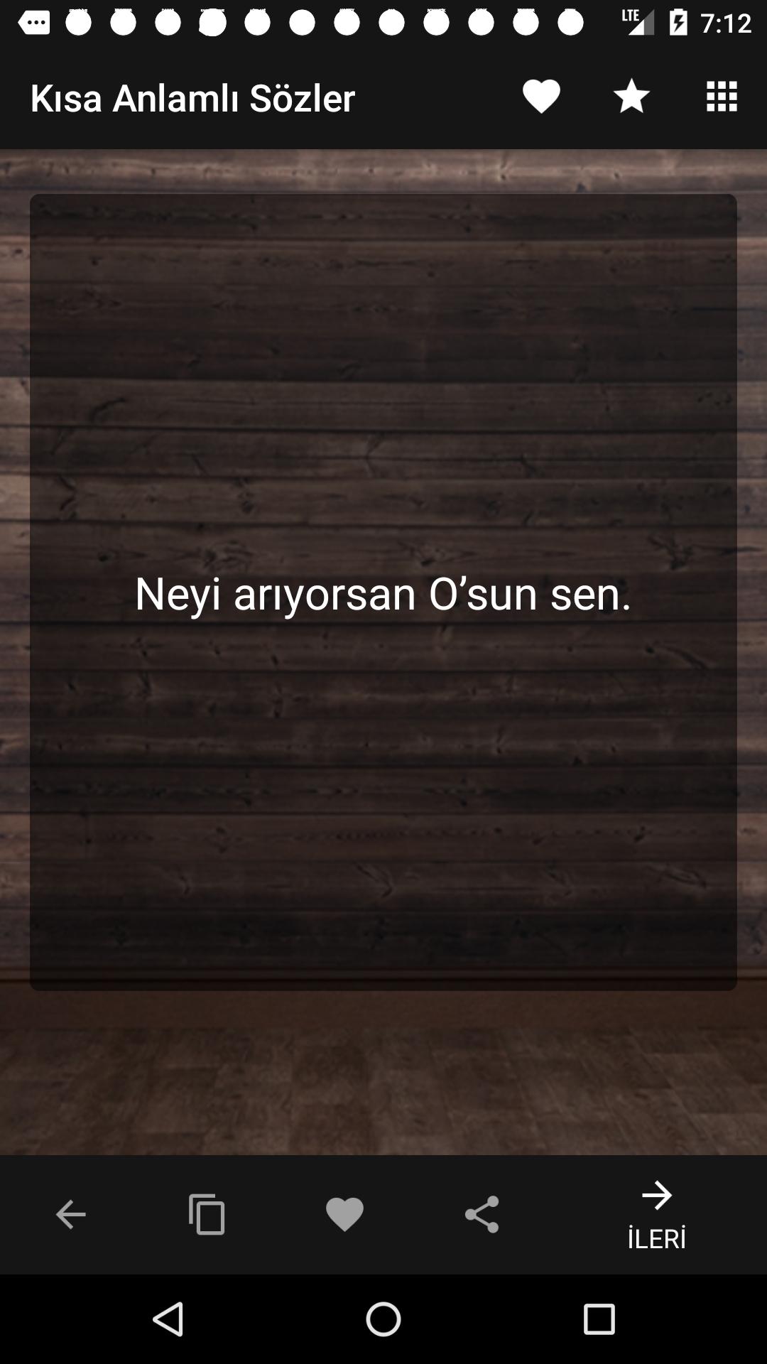 Anlamli Ve En Guzel Sozler