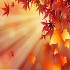 Autumn Digital Clock ไอคอน