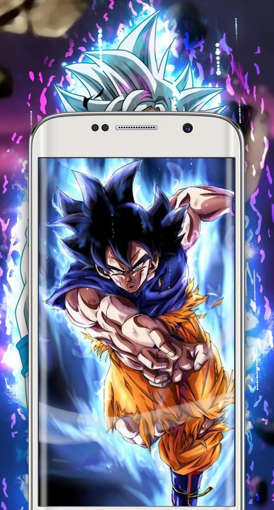 Download Cool Goku Instinto Superior Illustration Wallpaper