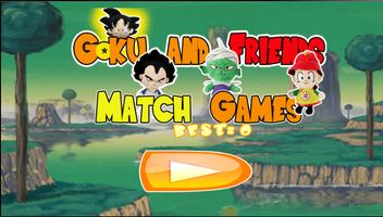 Goku and Friends Match3 Game capture d'écran 1