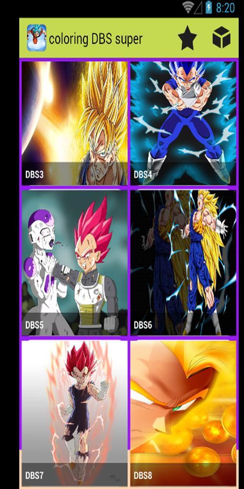 Coloring Game Dbs Super Goku For Android Apk Download - roblox dbs2