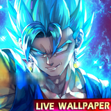 Fanart Vegeto SSJ - Ultra instinct live Wallpaper Zeichen