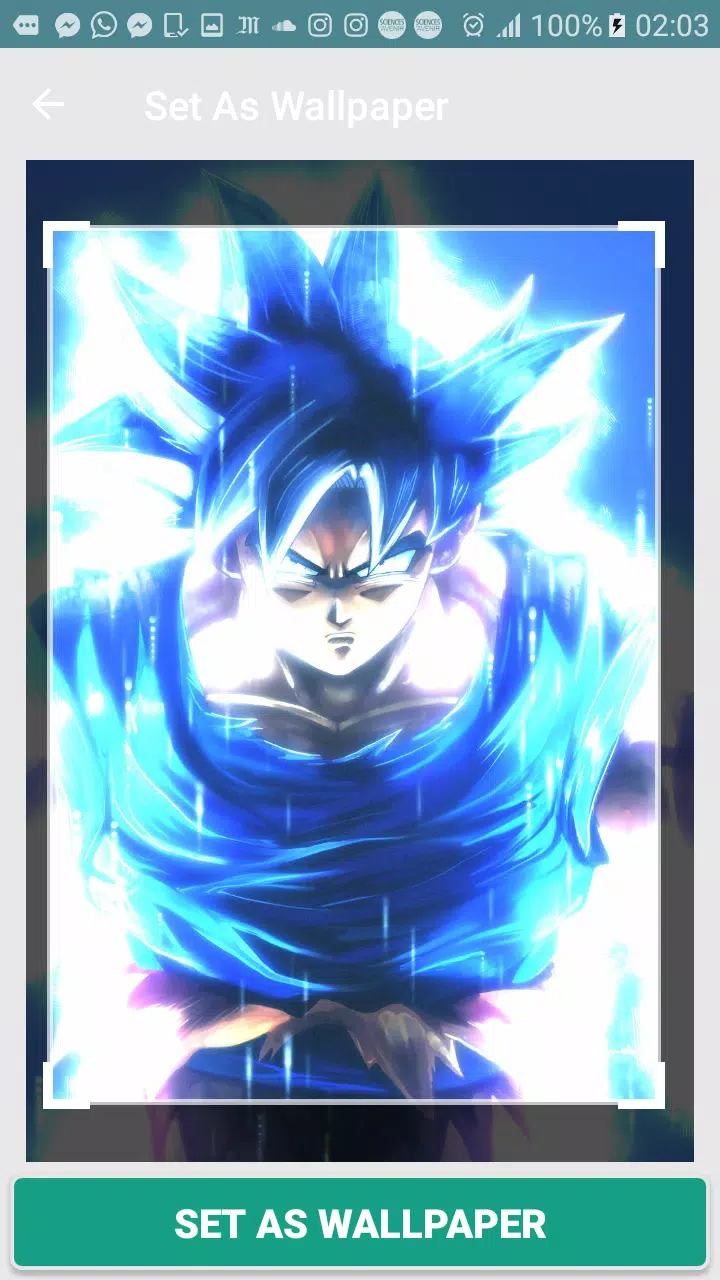 Fanart Vegeto SSJ - Ultra instinct live Wallpaper APK pour Android Télécharger Fanart Vegeto SSJ - Ultra instinct live Wallpaper APK pour Android Télécharger