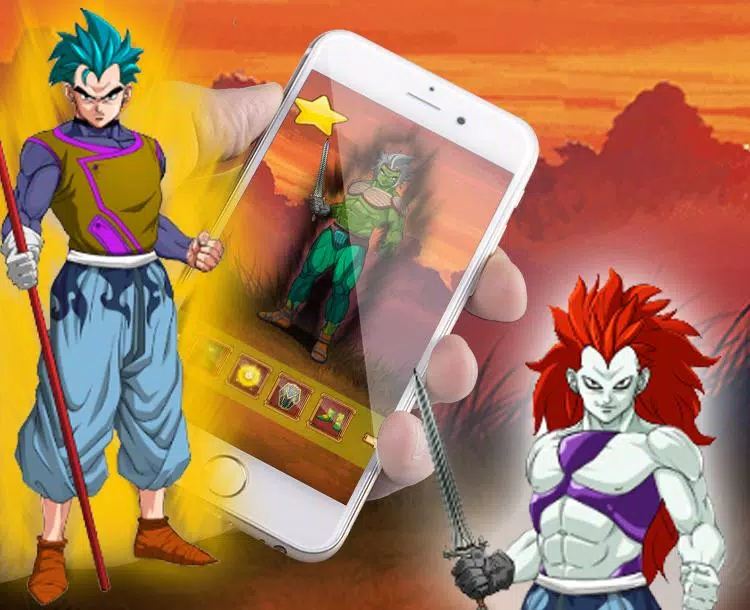 Descarga de Goku Saiyan Dios Vestir para Android
