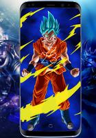 Goku Wallpaper 4k Amoled HD Lock Screen ảnh chụp màn hình 3