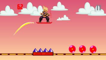 Saiyan Goku skater capture d'écran 2